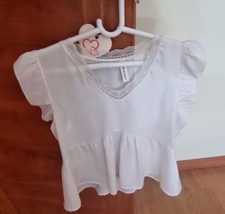 Blusa romantica made in Italy