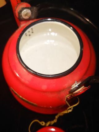Tetera esmaltada