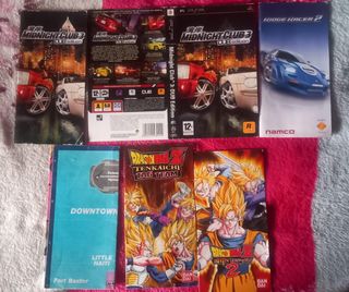 Manuales y caratulas psp