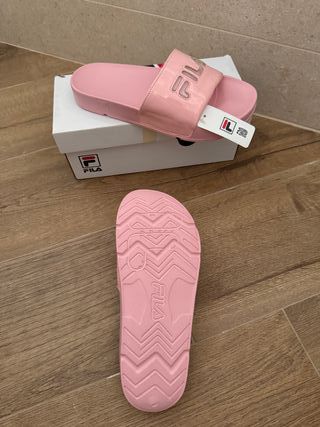 NUEVO Chanclas verano rosas Núm 38