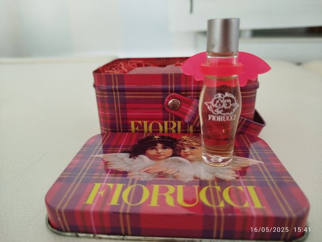 Profumo Fiorucci scatola latta