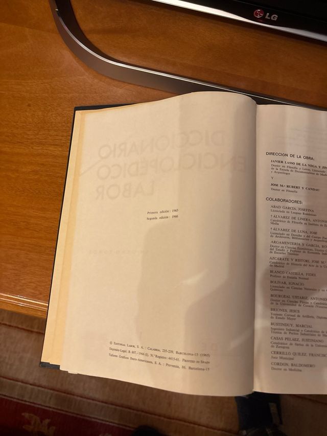 Diccionario enciclopédico LABOR