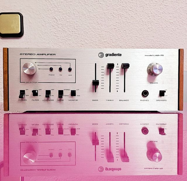 Stereo Amplificador LAB-75