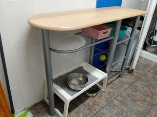 Mesa auxiliar cocina - 1 ud.