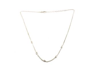 cadena plata 925mm 22cm
