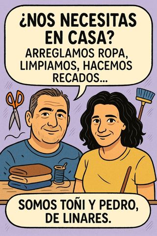 Servicios hogar: limpieza, repartos