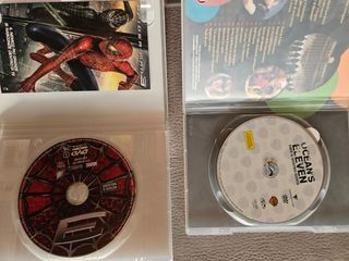 Lotto 4 DVD Men in black 2 spider man 3