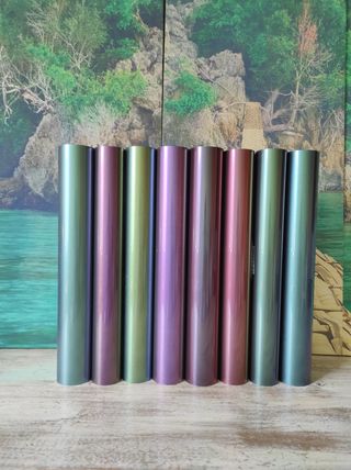 Solo Sábado 55 e Vinilos termoadesivo camaleón 