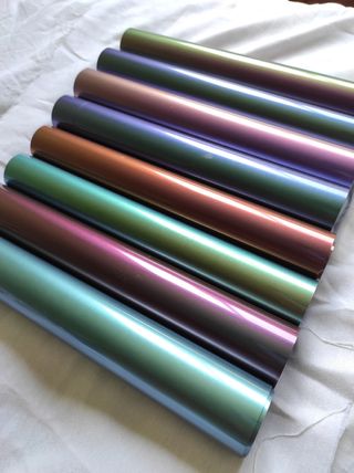 Solo Sábado 55 e Vinilos termoadesivo camaleón 