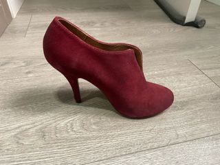 Botines rojos Aldo - Tacón piel