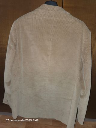 Chaqueta pana beige Abrigro Chaqueton Chaque