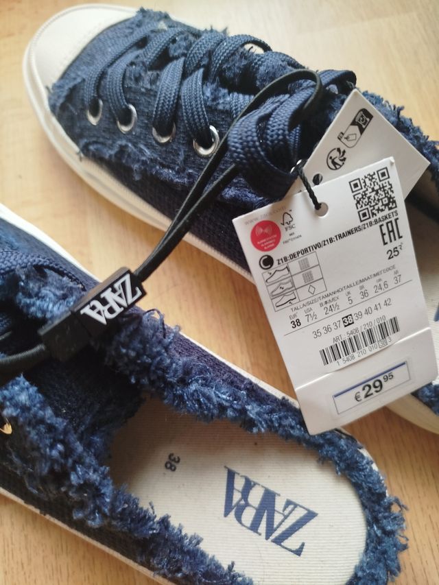 Zara zapatillas destalonadas