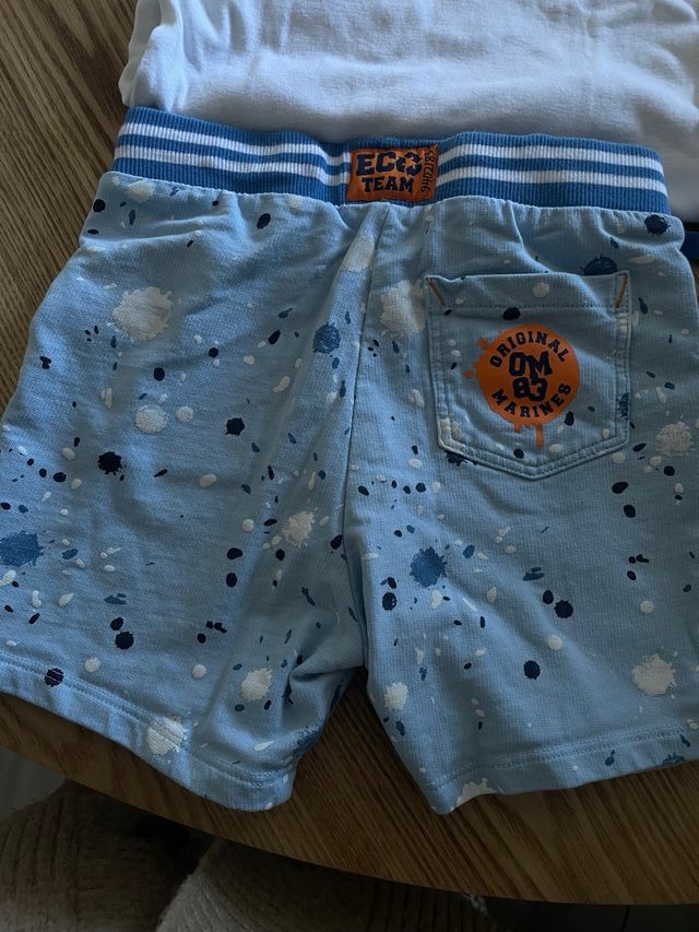 Bimbo t shirt e calsoncino