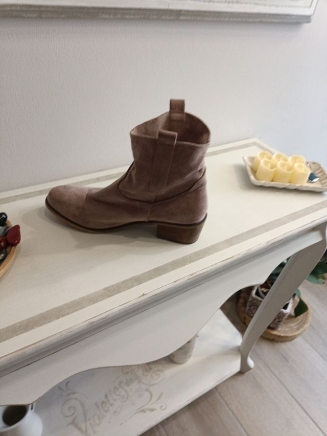 Botines marrón - talla 39