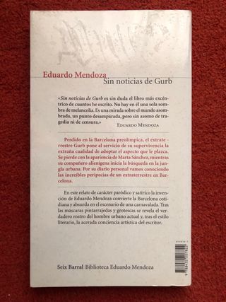 Biblioteca EDUARDO MENDOZA.
4€ cada libro 6 libros