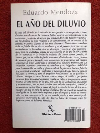 Biblioteca EDUARDO MENDOZA.
4€ cada libro 6 libros