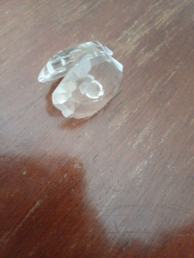 Conchiglia Swarovski vintage con perla