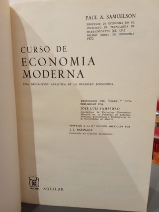 Curso Economía Moderna Samuelson