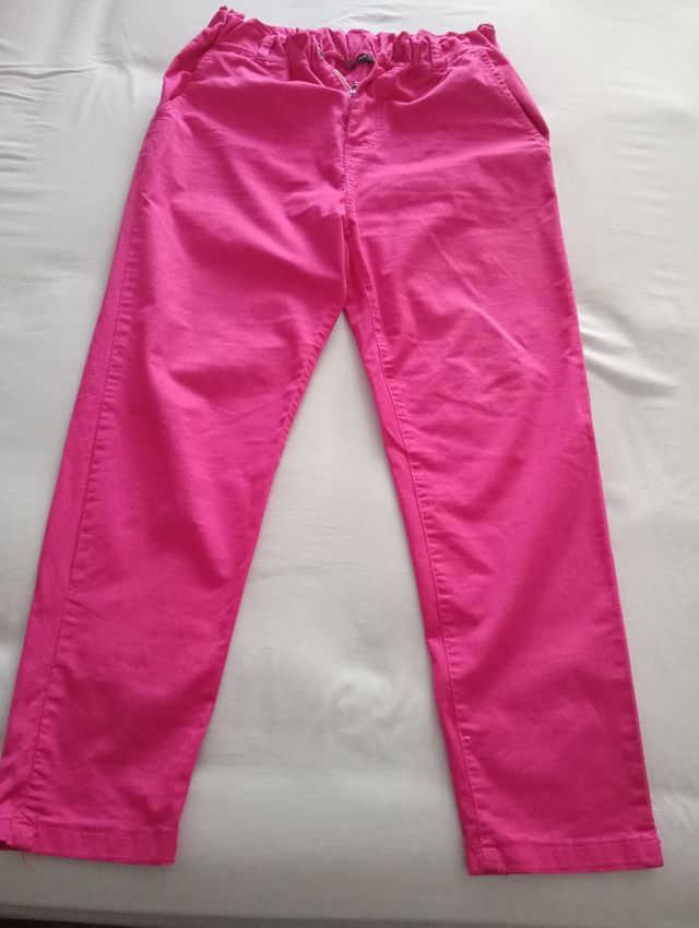 Pantalón rosa talla S