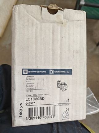 Contactor Telemecanique LC1D80BD