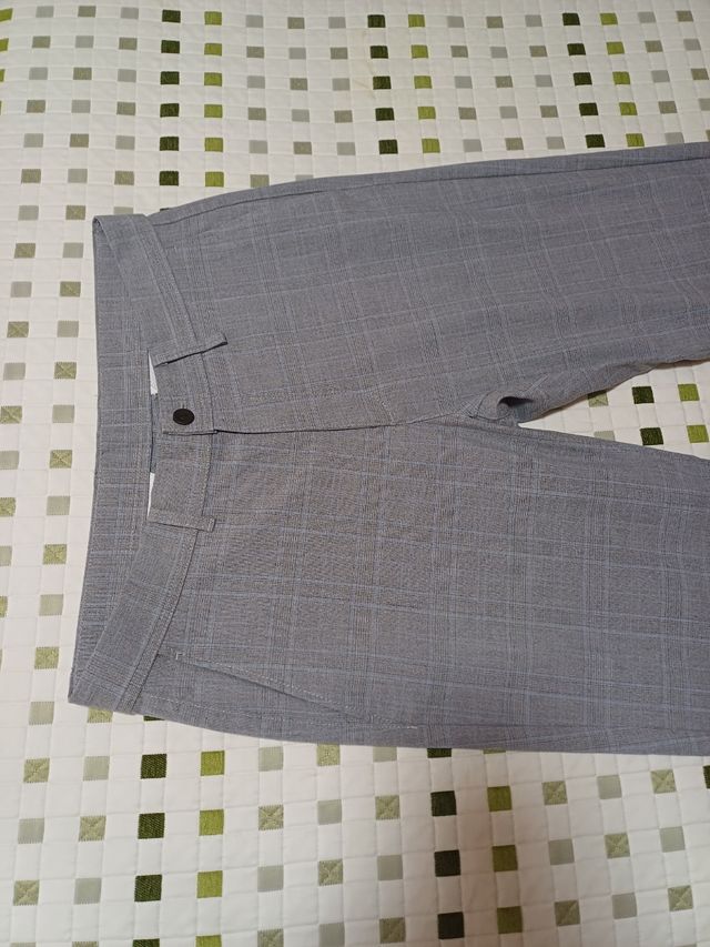 Pantalón Zara Hombre Gris