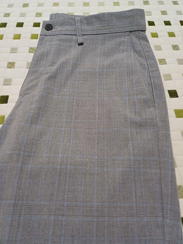 Pantalón Zara Hombre Gris