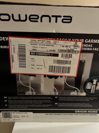 Plancha vertical a Vapor ROWENTA