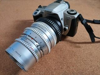 Adaptador objetivos Hasselblad a cámaras Canon EOS