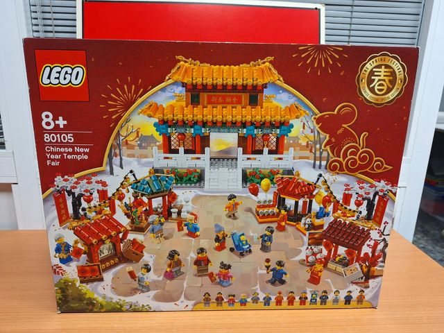 FESTIVAL DEL GHIACCIO DEL CAPODANNO CINESE LEGO 80105