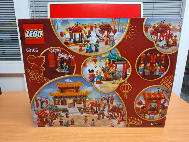 FESTIVAL DEL GHIACCIO DEL CAPODANNO CINESE LEGO 80105