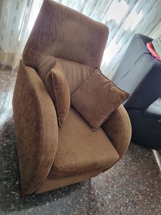 Sillón relax marrón