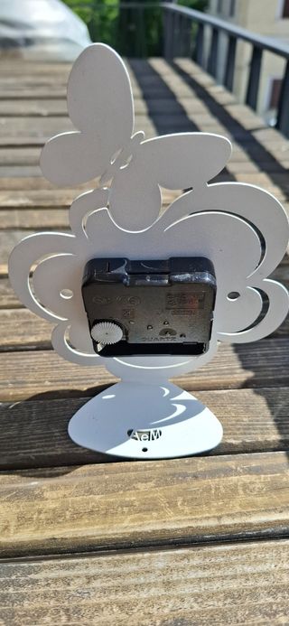 Orologio da tavolo farfalla