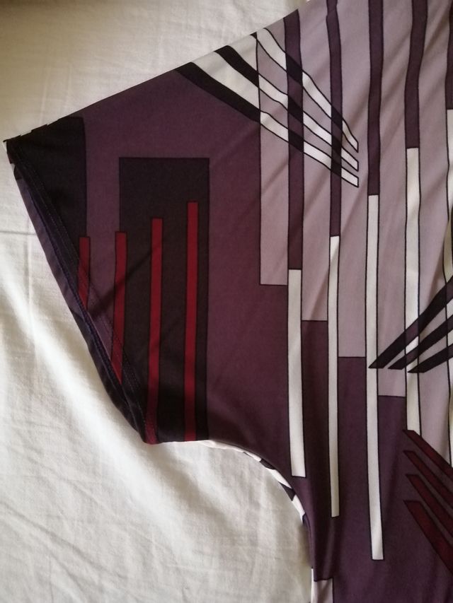 Blusón Zermatt estampado geométrico