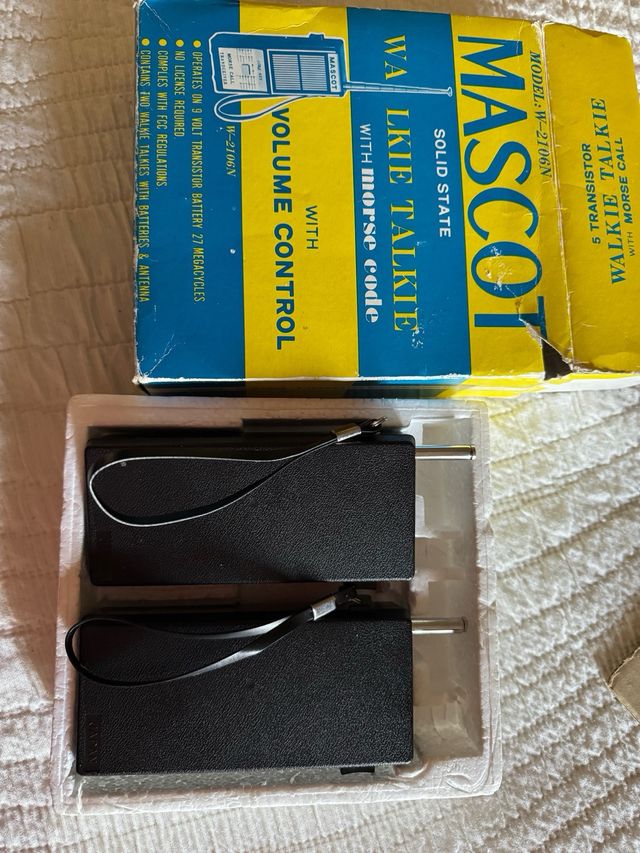 Walkie Talkies Mascot Vintage