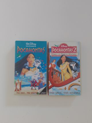 VHS Pocahontas 1 y 2