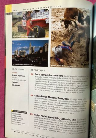 REVISTA National Geographic 2000