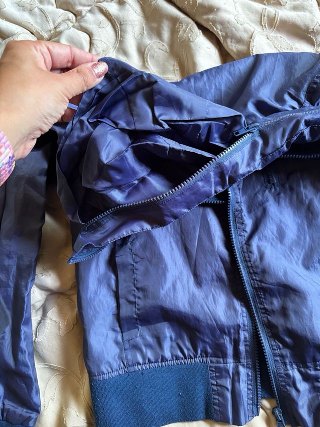 Giacca trench blu bambino 10 anni Tripley