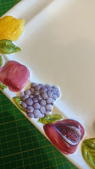 Due Vassoi Ceramica