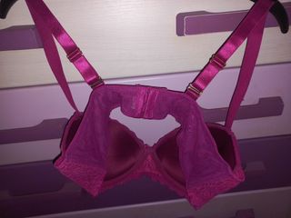 Sujetador con aro color vino :