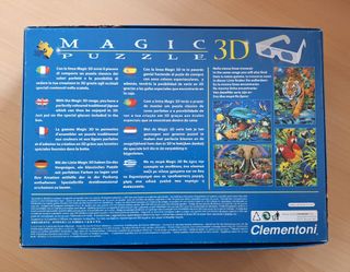 Puzzle 3D Magic Animali 1000pz