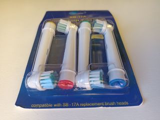 Testine compatibili per spazzolini Oral b (4 pezz)