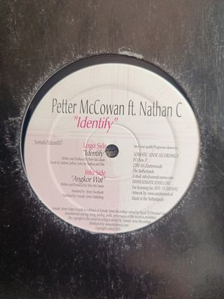 Vinilo Petter McCowan - Identify