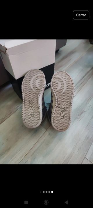 Zapatillas Adidas altas moradas