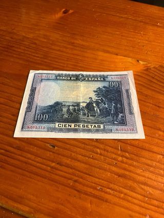 Billete 100 Pesetas Cervantes 1928