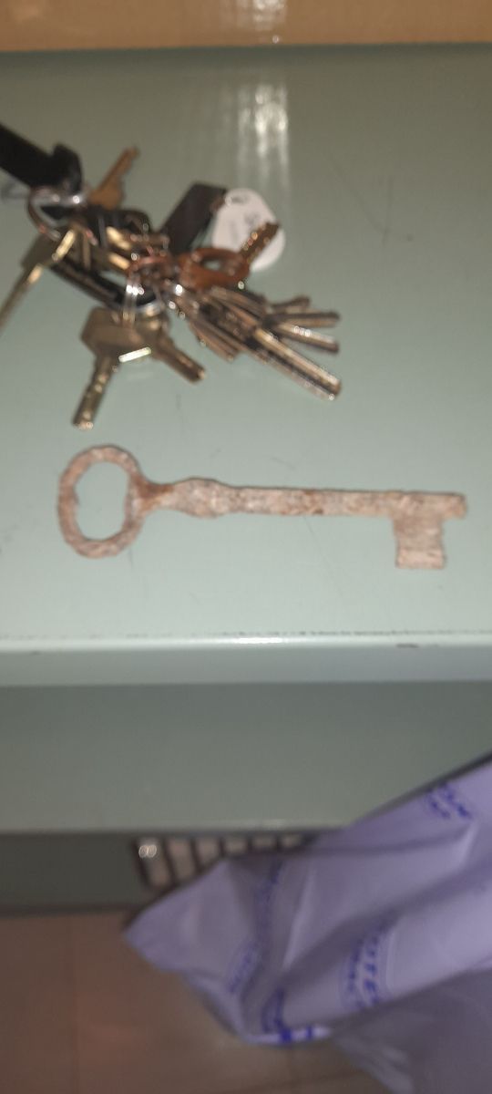 Llave antigua oxidada