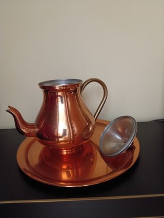 JUEGO TETERA CON BANDEJA METAL