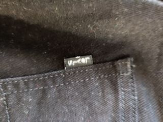 Levi's Line 8 Pantalones Negro - Talla 6
