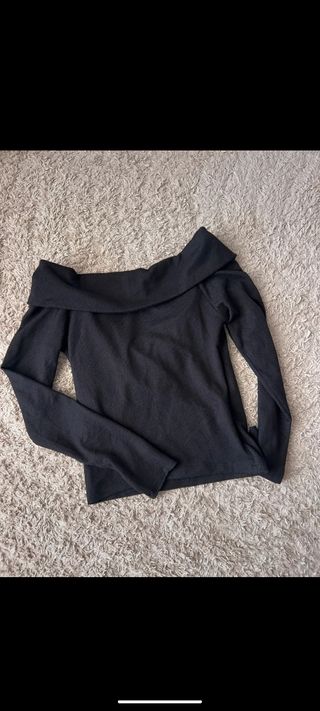 Top negro zara talla S