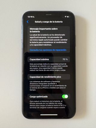 iPhone 11 negro 64GB - Como nuevo
