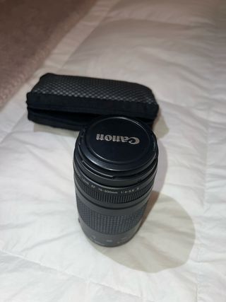 Objetivo Canon zoom lens EF 75 300